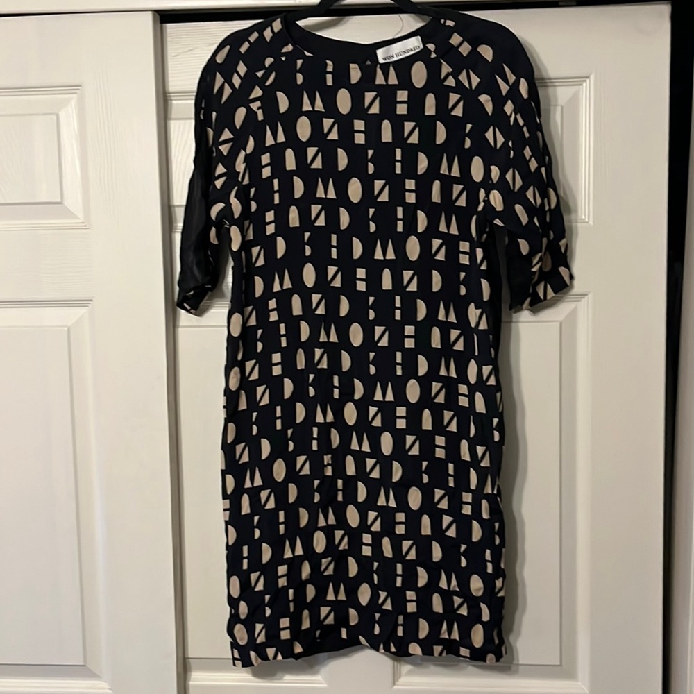 Won Hundred Black Dress